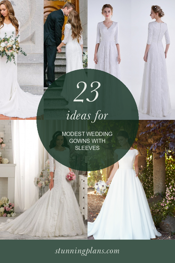 wedding with sleeves
